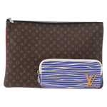 Louis Vuitton Pochette A4 Multipocket Pouch Monogram Canvas and Printed Leather - image 17
