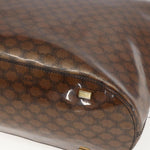 Celine Vintage Macadam Shoulder Bag Macadam Canva  Vinyl - image 10