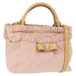 Salvatore Ferragamo Vala Handbag Nylon - image 17