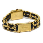 Chanel Premiere Rock Quartz Watch Plated Metal and Leather 20 - image 3