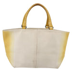 Bottega Veneta Braided Handle Open Tote Bag Canvas with Leather - image 1