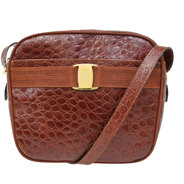Salvatore Ferragamo Vala Shoulder Bag Leather - image 1