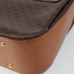 Celine Vintage Convertible Top Handle Bag Macadam Coated Canvas Medium - image 11