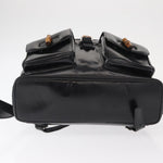 Gucci Vintage Bamboo Backpack Leather - image 14