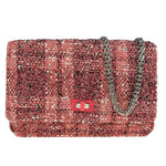 Chanel Reissue 2.55 Flap Bag Quilted Tweed with Resin Detail 225 - image 1