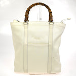 Gucci Convertible Bamboo Zip Tote Nylon - image 1