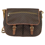 Celine Vintage Macadam Shoulder Bag Canvas and Leather - image 19