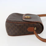 Celine Vintage Macadam Shoulder Bag Canvas and Leather - image 4