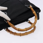 Gucci Vintage Bamboo Handle Tote Nylon - image 8