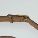Celine Vintage Macadam Circle Logo Shoulder Bag Canvas and Leather - image 16