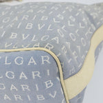 Bvlgari Logomania Shoulder Bag Canvas with Leather - image 9
