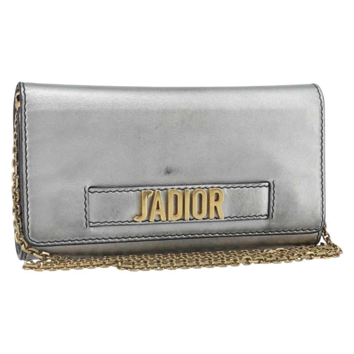Christian Dior J'Adior Croisiere Chain Wallet Leather - image 1