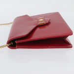 Christian Dior Vintage CD Chain Flap Shoulder Bag Leather - image 4