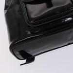 Gucci Vintage Bamboo Backpack Patent Mini - image 11