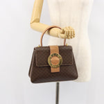 Celine Vintage Macadam Handbag Canvas - image 12