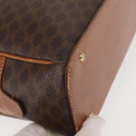Celine Vintage Macadam Handbag Canvas and Leather - image 10