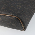 Christian Dior Vintage Honeycomb Zip Pouch Canvas and Leather - image 10