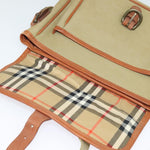 Burberry Front Pocket Messenger Bag Canvas - image 16