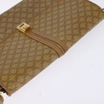 Celine Vintage Macadam Shoulder Bag Canvas and Leather - image 16