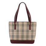 Burberry Nova Check Tote Canvas and Leather - image 2