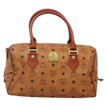 MCM Visetos Handbag Canvas and Leather - image 17