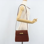 Salvatore Ferragamo Gancini Shoulder Bag Leather - image 13