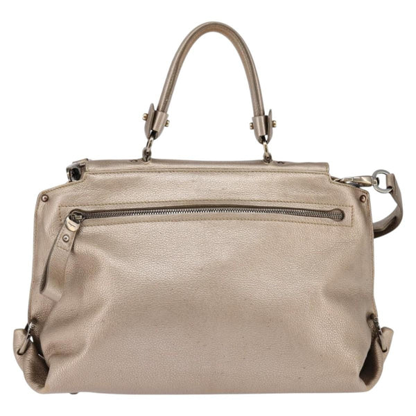 Salvatore Ferragamo Sofia Satchel Leather Medium