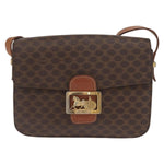 Celine Vintage Horse Carriage Macadam Shoulder Bag Canvas - image 20