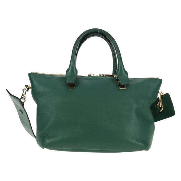 Chloe Bicolor Baylee Satchel Leather Small