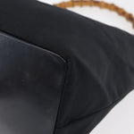 Gucci Vintage Bamboo Hobo Nylon Small - image 12