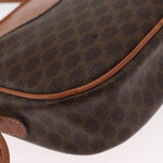 Celine Vintage Macadam Shoulder Bag Canvas and Leather - image 11