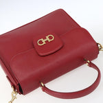 Salvatore Ferragamo Gancini handbag Leather - image 15