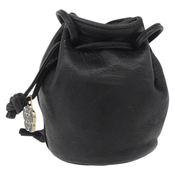 Chanel Camellia Clutch Bag Leather - image 1