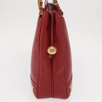 Chanel Vintage Metal CC Shoulder Bag Caviar Medium - image 4
