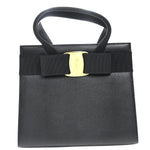 Salvatore Ferragamo Convertible Vara Bow Tote Lizard Embossed Leather Small - image 1
