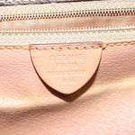 Celine Vintage Macadam Shoulder Bag Canvas and Leather - image 7