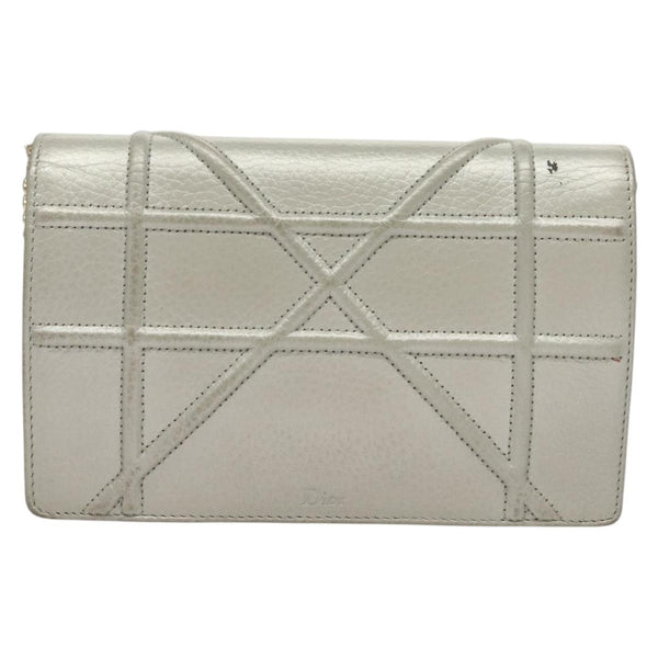 Christian Dior Diorama Wallet on Chain Leather