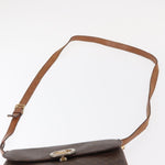 Celine Vintage Macadam Shoulder Bag Canvas Medium - image 16
