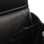 Hermes Birkin Handbag Black Ardennes with Gold Hardware 35 - image 14