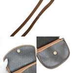 Christian Dior Vintage Honeycomb Shoulder Bag Canvas and Leather - image 9