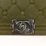 Chanel Celtic Boy Flap Bag Suede - image 13