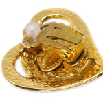 Chanel CC Heart Pendant Metal - image 3