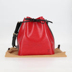 Louis Vuitton Bicolor Petit Noe Handbag Epi Leather - image 13