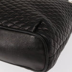 Bally Vintage Chain Shoulder Bag Quilted Leather - image 11