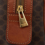 Celine Vintage Macadam Handbag Canvas and Leather - image 13