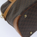 Celine Vintage Macadam Handbag Canvas and Leather - image 10