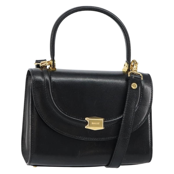 Bally Vintage Handbag Leather - image 1