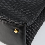 Bally Vintage Handbag Quilted Leather - image 12