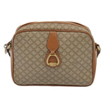 Celine Vintage Macadam Shoulder Bag Canvas and Leather - image 18