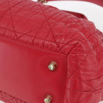 Christian Dior Delices Tote Cannage Quilt Leather Medium - image 10